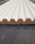 Sisustuspaneeli Mänty 14x95 Sormipaneeli Valkoinen - Image 5