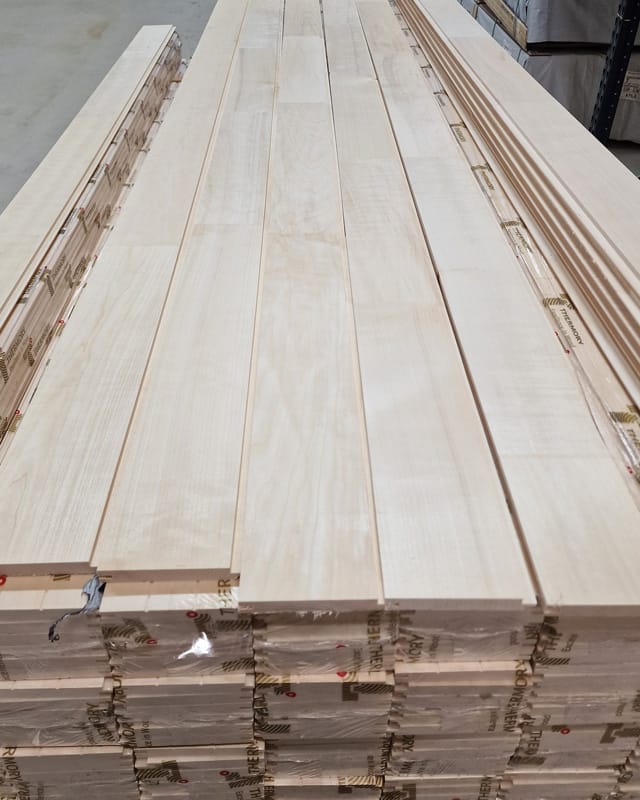 Saunapaneeli Haapa 15x120 STS Sormijatkettu A laatu Paneelioutlet